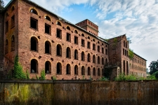 Property & Architecture Photography - Side view of the historical Foxes Mill, Wellington Somerset.