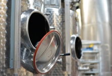 Industry Photography - Wine Tanks at Brightwell Vineyard Oxford waiting to be filled - click to enlarge Industry Photography - Wine Tanks at Brightwell Vineyard Oxford waiting to be filled