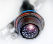 Industry Photography - AV Fibre Optics Fibre Cable showing light - click to enlarge Industry Photography - AV Fibre Optics Fibre Cable showing light