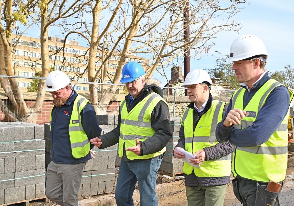 Corporate Events & Press Release Photography - Stonewater Affordable Housing Project Yeovil
